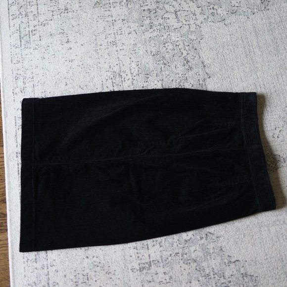 Aritzia Wilfred Free fine corduroy zipper pencil skirt - Picture 3 of 5